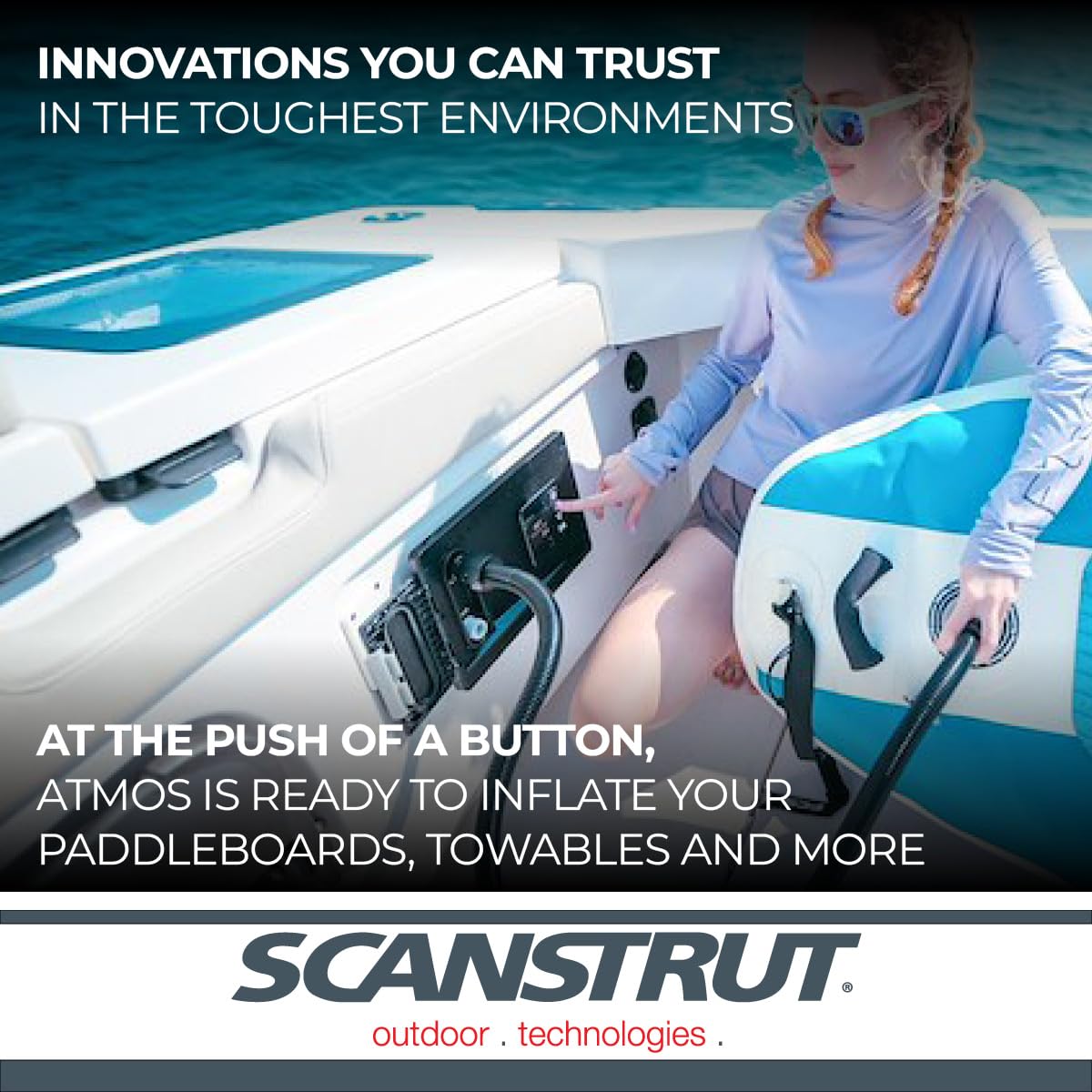 Atmos Scanstrut SC-AOB-A2 12V Integrated Air Station with Brushless Technology