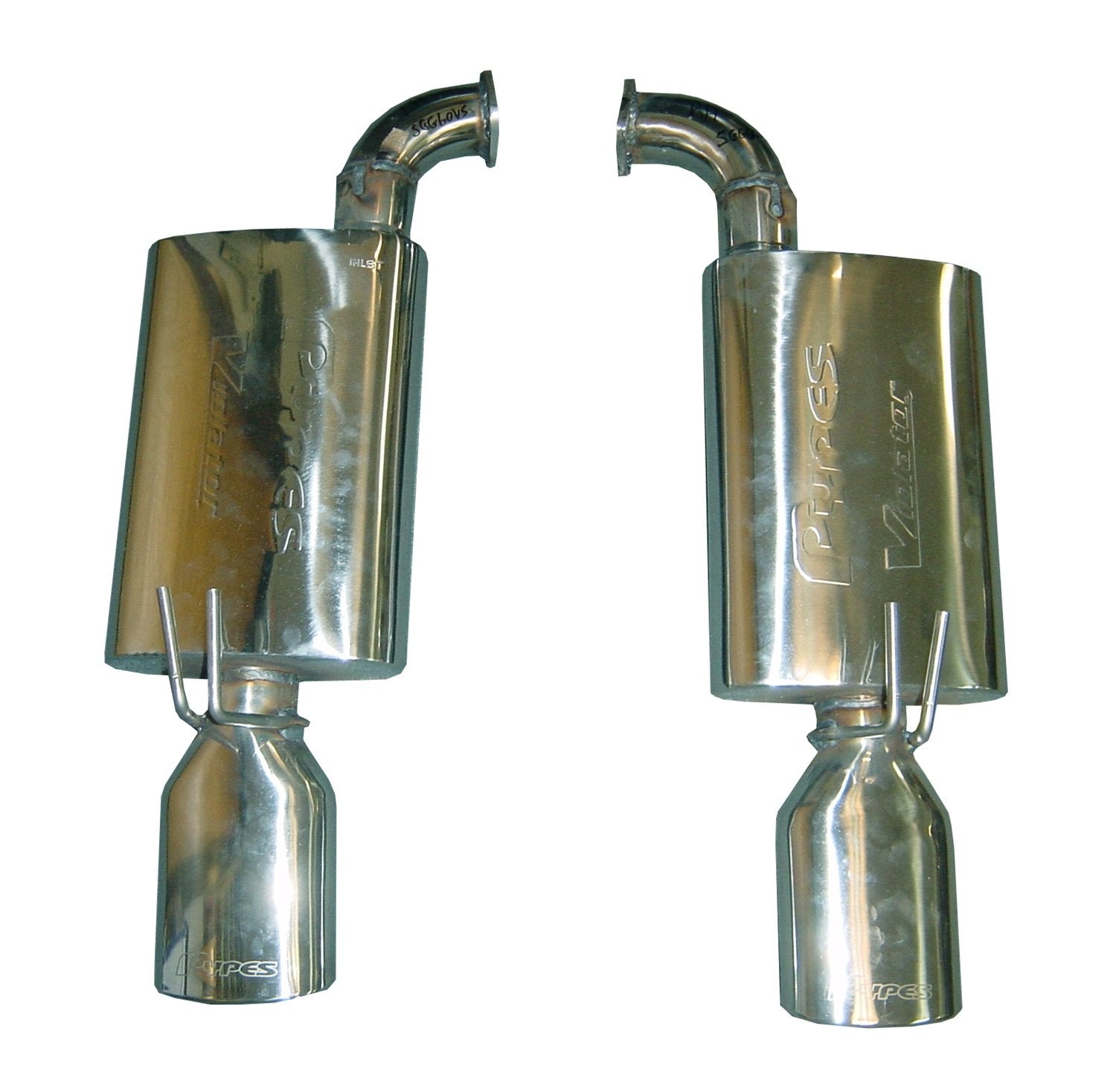 G8 Pypes Performance Exhaust Axle Back Violator 304Ss