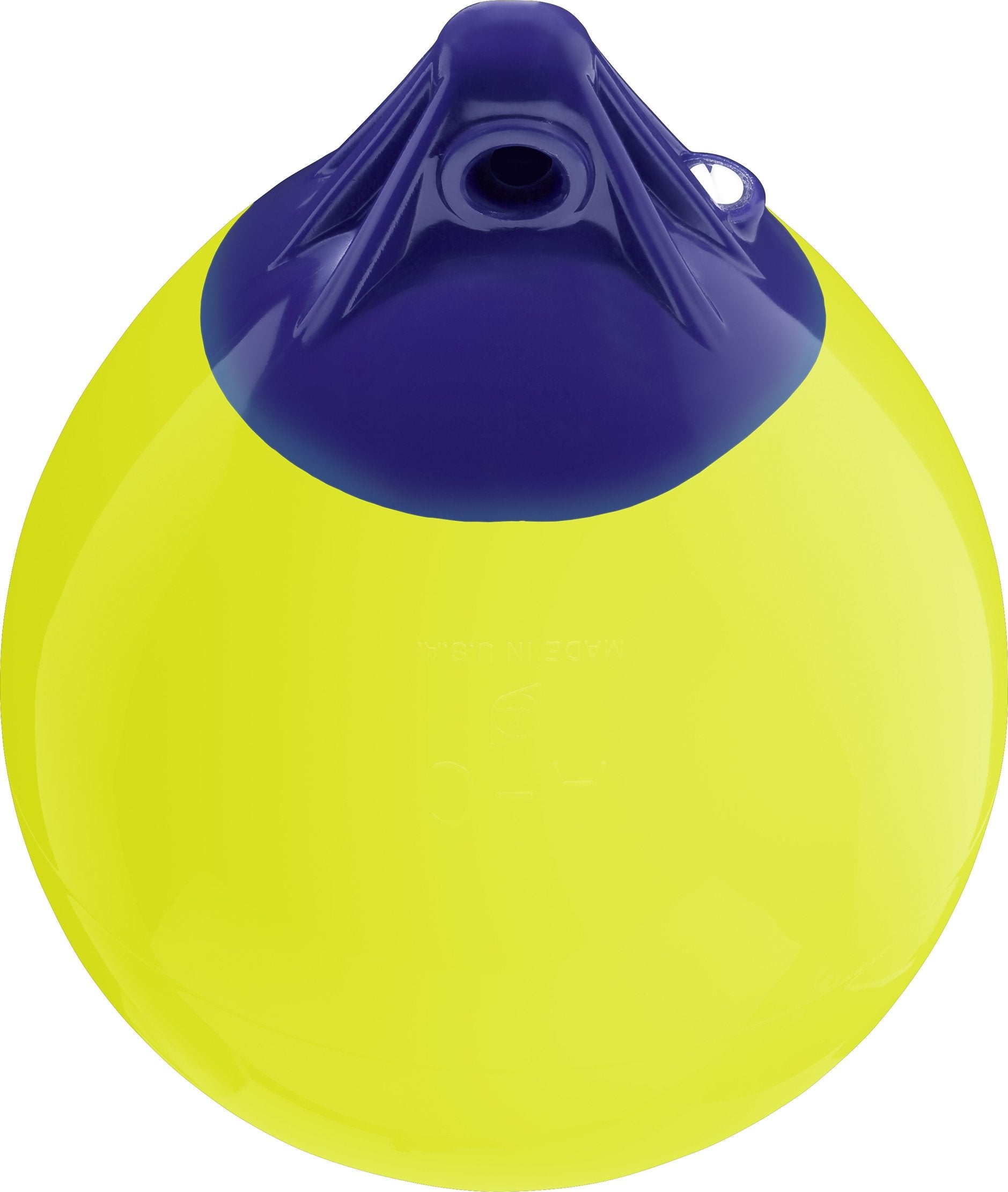 A Series Polyform Buoy - 17" x 23", Saturn Yellow