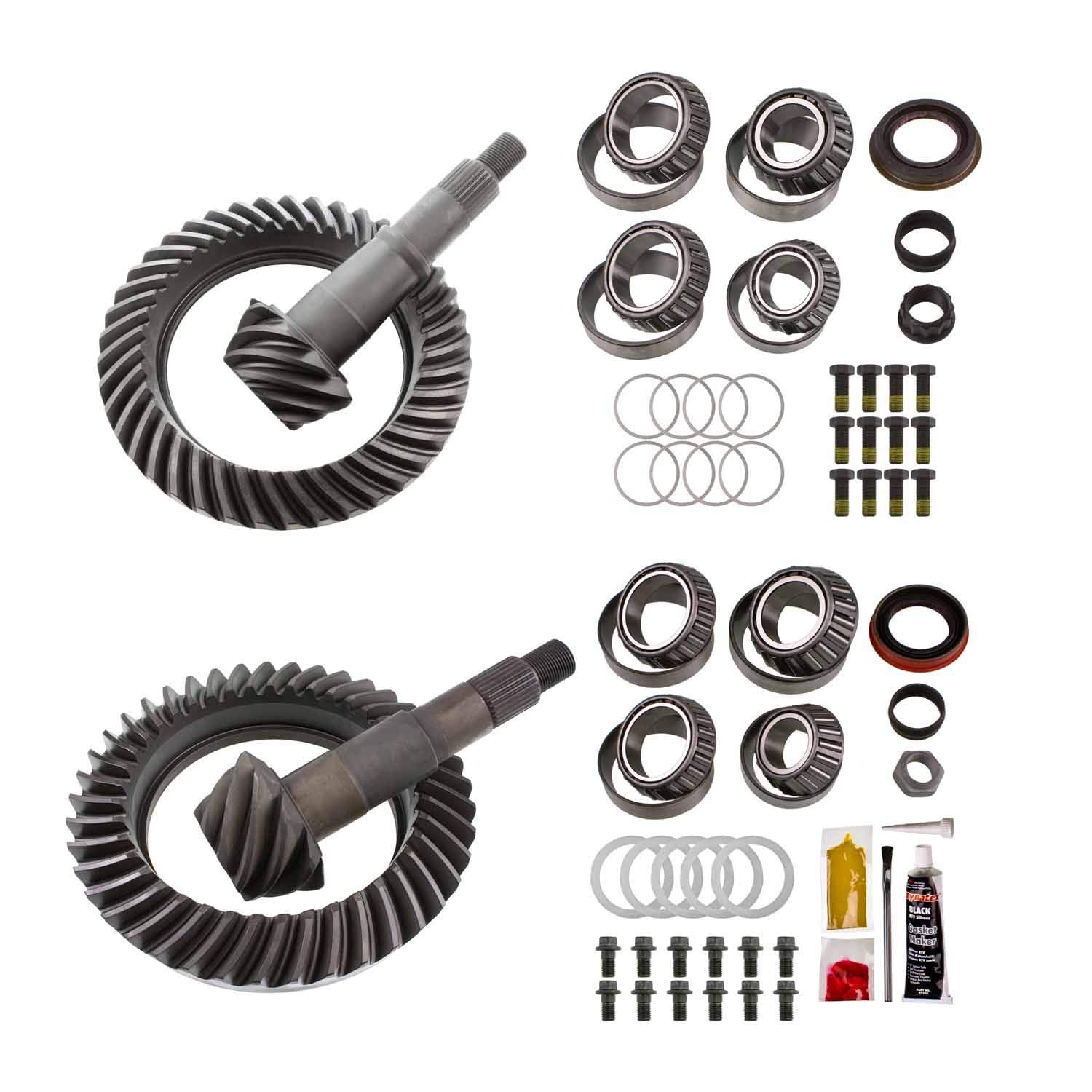 Motive Gear - MGK-249 Differential Complete Ring and Pinion Kit Front and Rear Complete Kit Differential Ring and Pinon