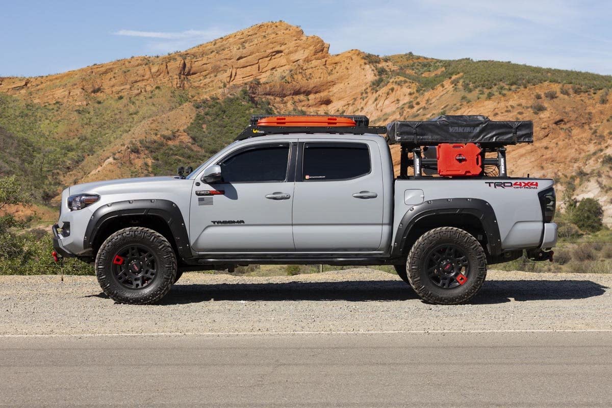 Defender Fender Flares Rough Country for 2016-2023 Toyota Tacoma - A-T11621