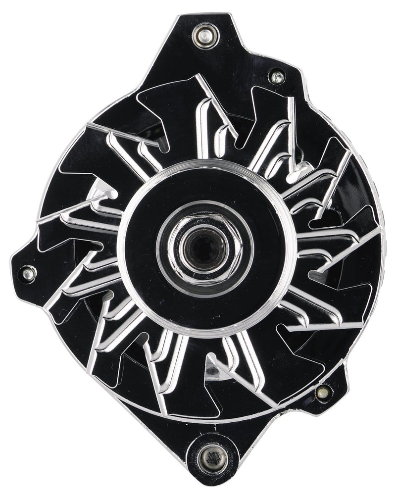 GM CS130 Powermaster 378011 Alternator 140Ampwith 1v Pulley Chrome, 1 Pack