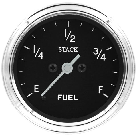 AutoMeter Gauge ST3315C, Fuel Level, Pro Stepper Motor, 52Mm, Classic, 0-280Ohm Programmable