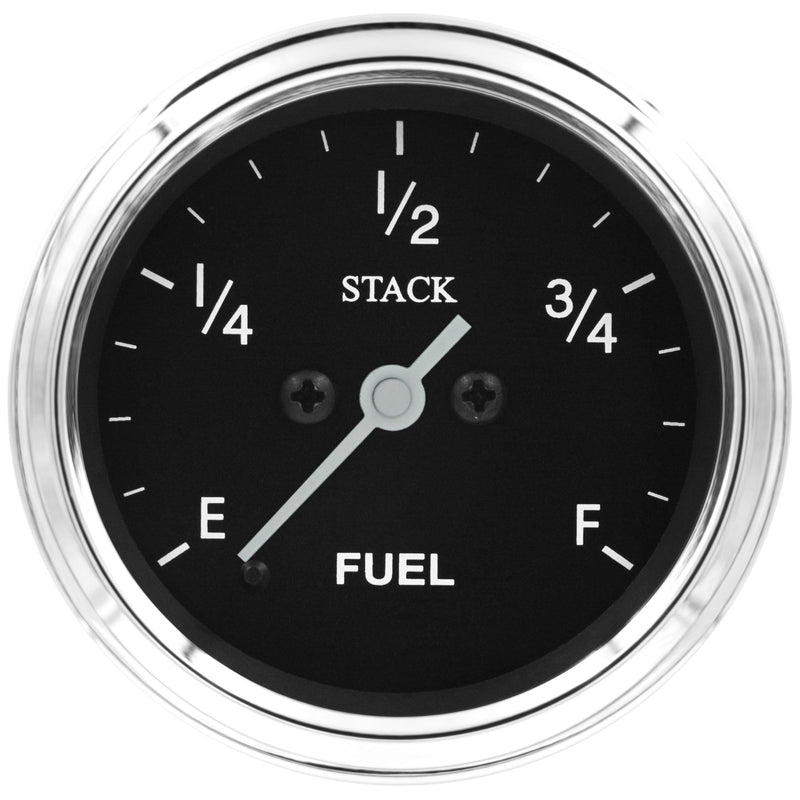 AutoMeter Gauge ST3315C, Fuel Level, Pro Stepper Motor, 52Mm, Classic, 0-280Ohm Programmable