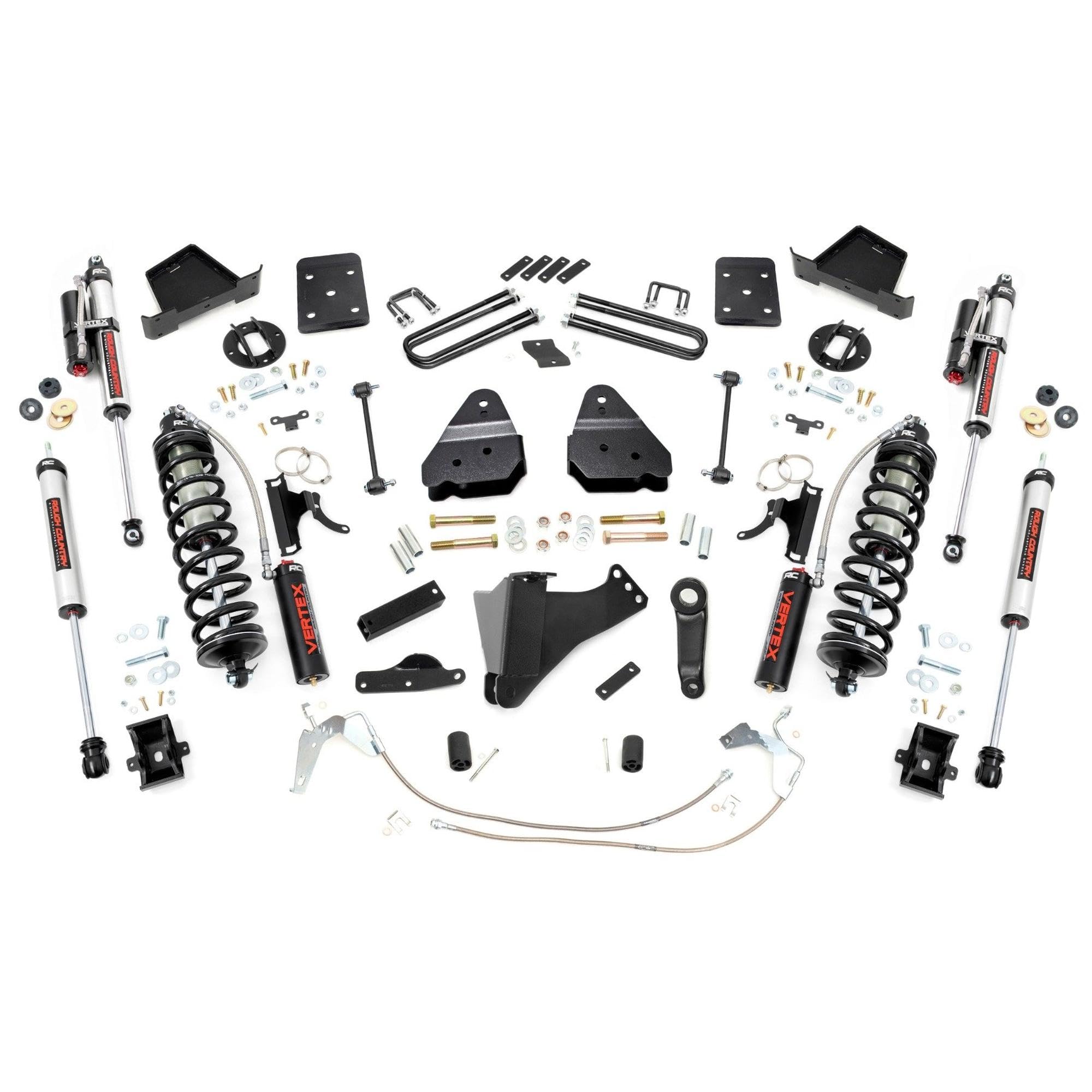 Rough Country 4.5" Lift Kit Coilover for 2008-2010 Ford Super Duty - 47859
