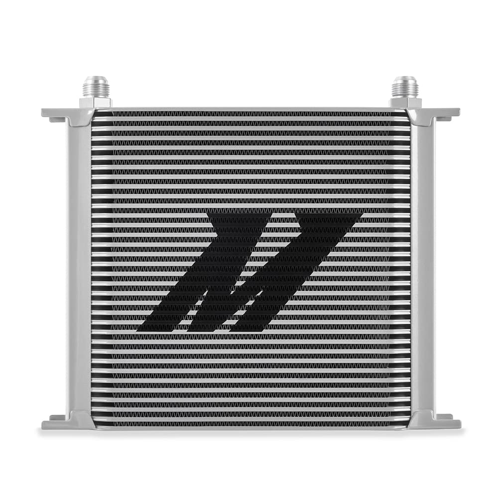 34-Row Mishimoto Universal Oil Cooler, Silver
