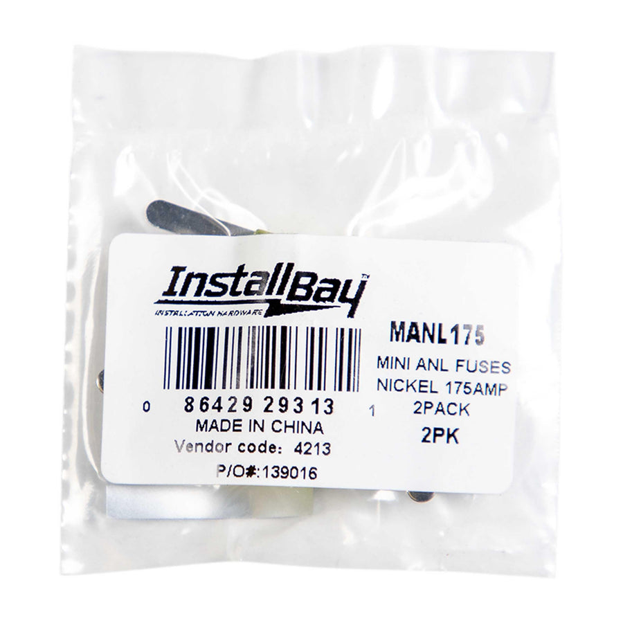 175 Amp Mini Anl Fuse Package of 2 Install Bay