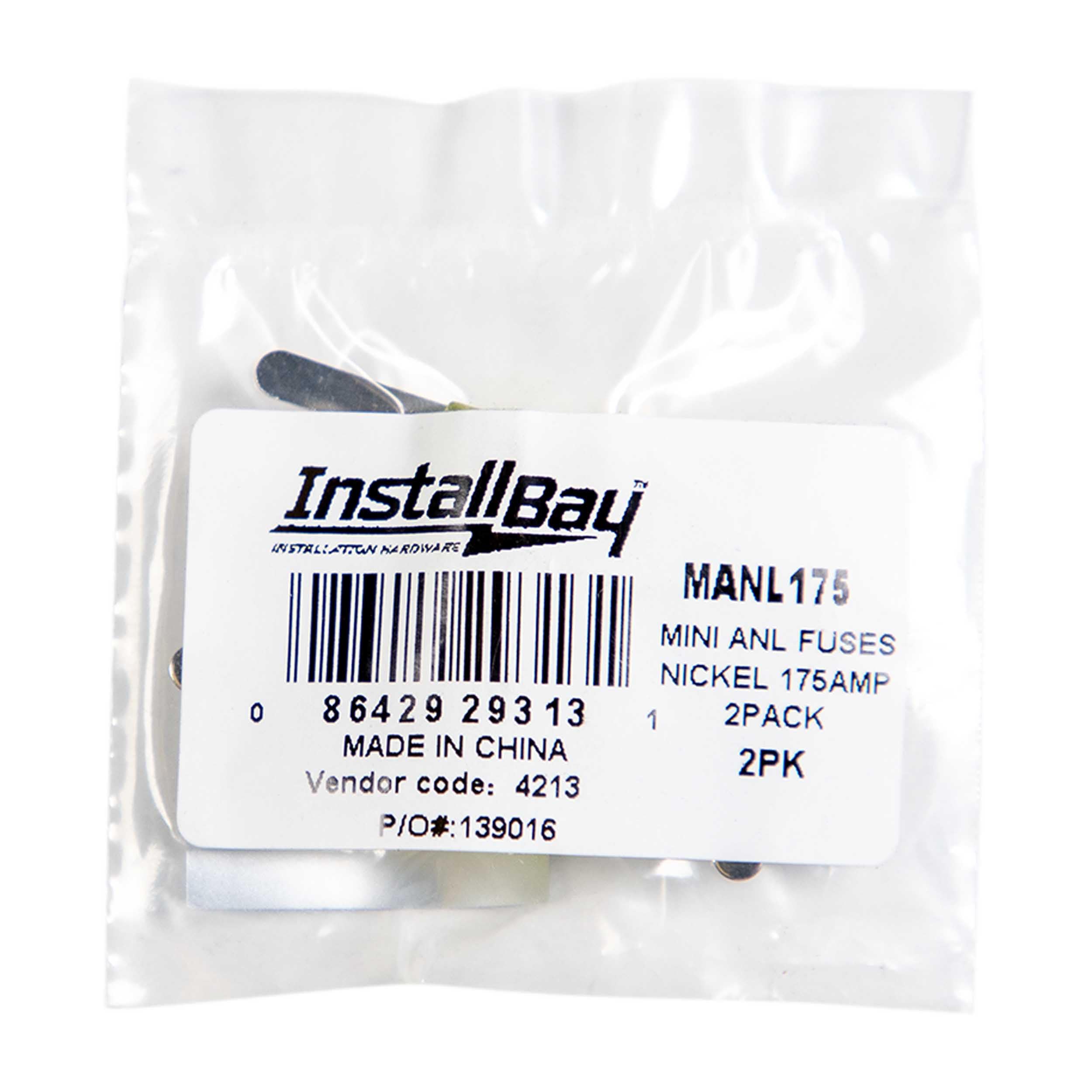 175 Amp Mini Anl Fuse Package of 2 Install Bay