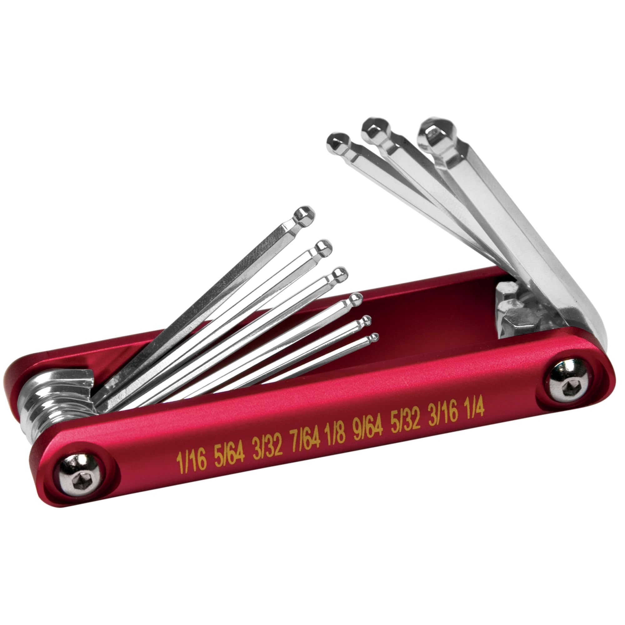 Alum Performance Tool W9132 SAE Folding Hex Key Set