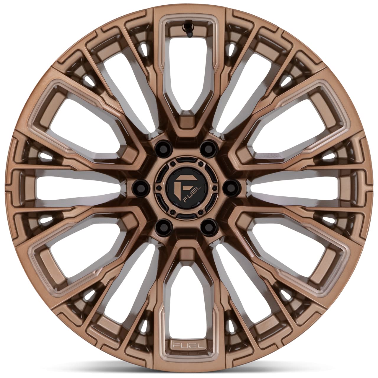 D850 REBAR FUEL OFF-ROAD 17X9, 6X4.5, 5.04, 1mm PLATINUM BRONZE MILLED - D85017908750