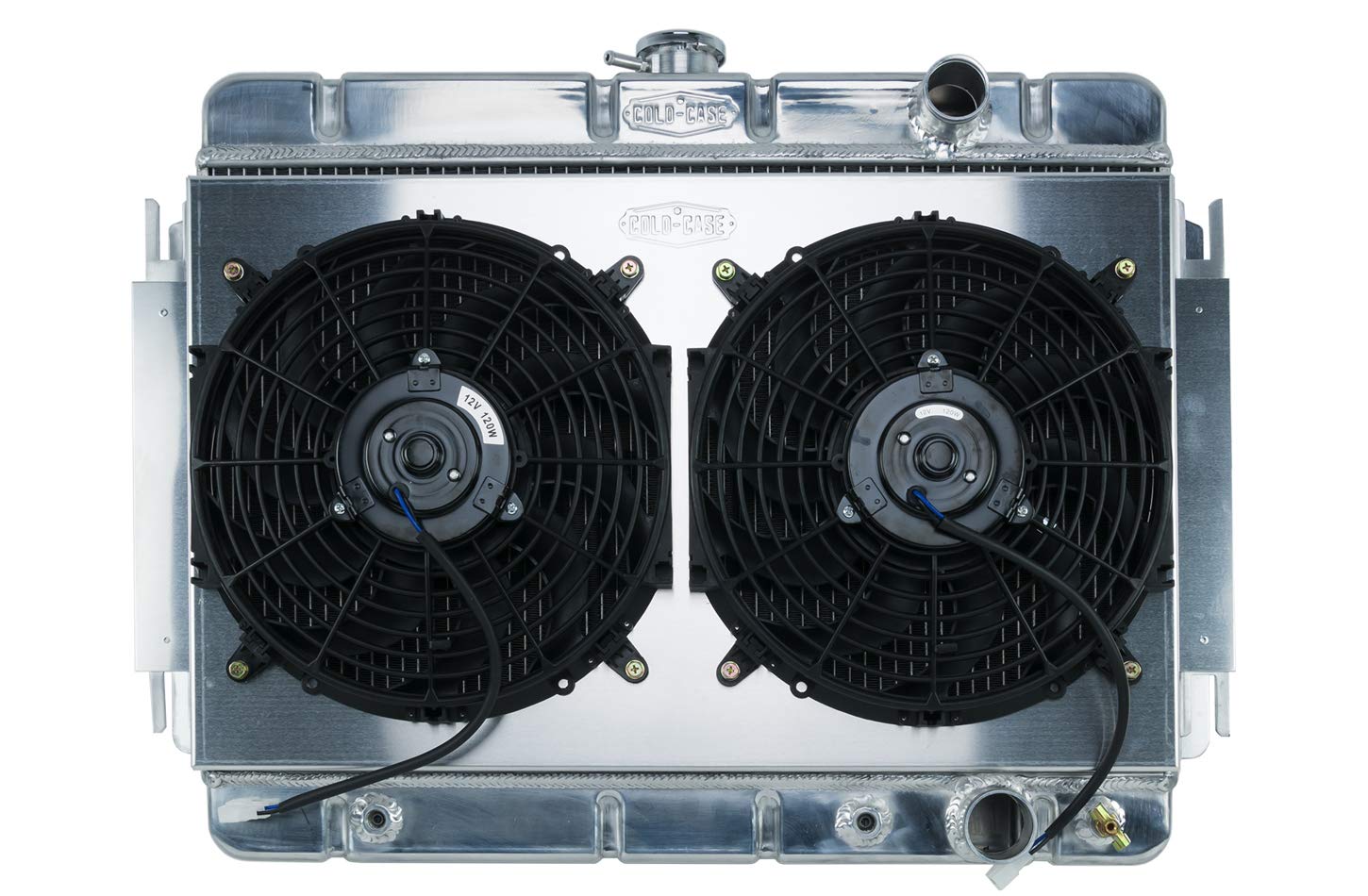 64-65 Chevelle Radiator and Dual COLD - CASE 12in Fan Kit AT