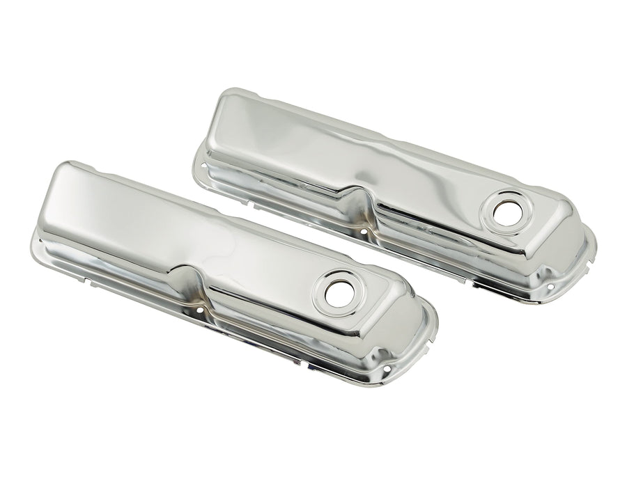 Chrome Mr. Gasket 9804 Valve Covers
