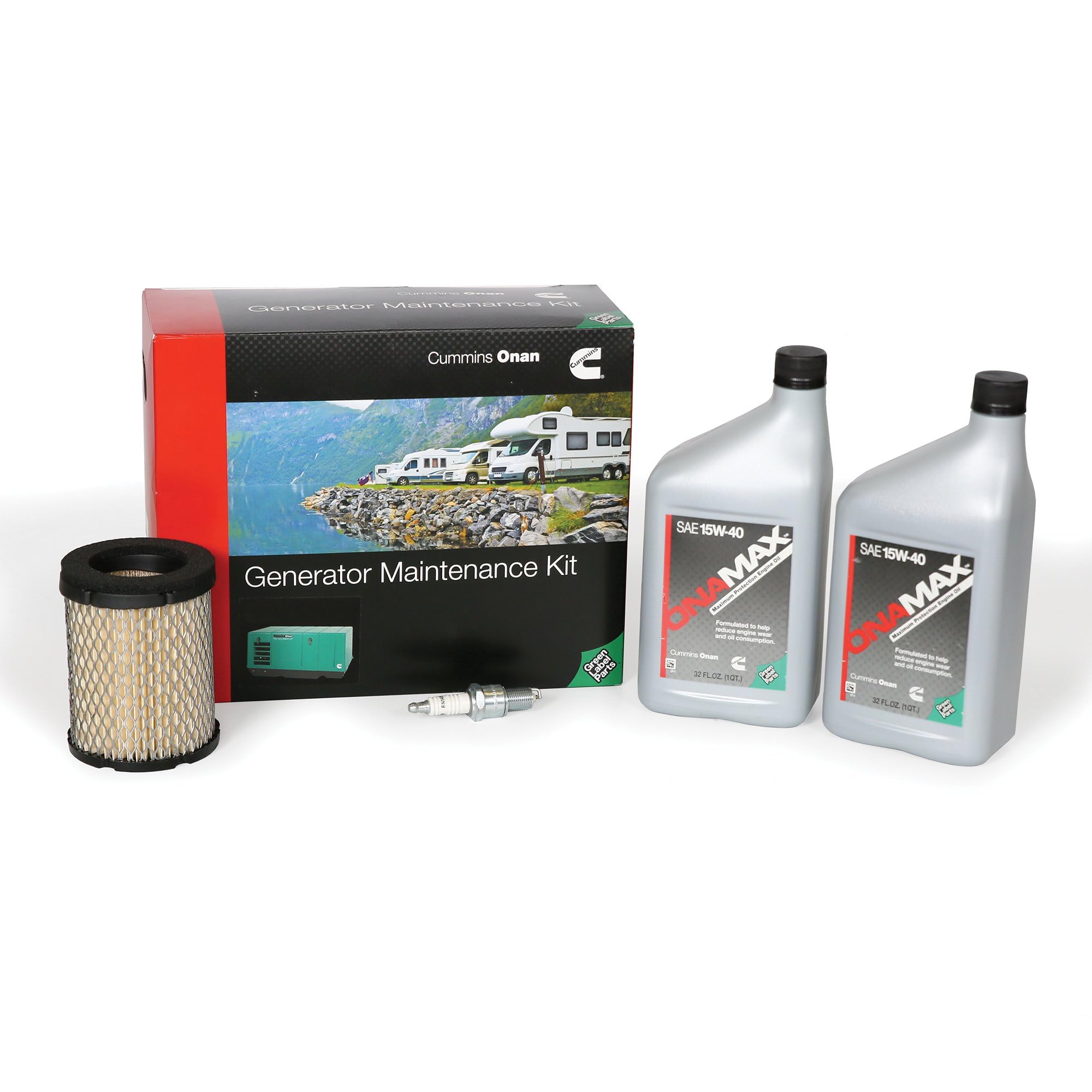 Onan Cummins Generator Maintenance Kit for HGJAB/C Propane, A049E506