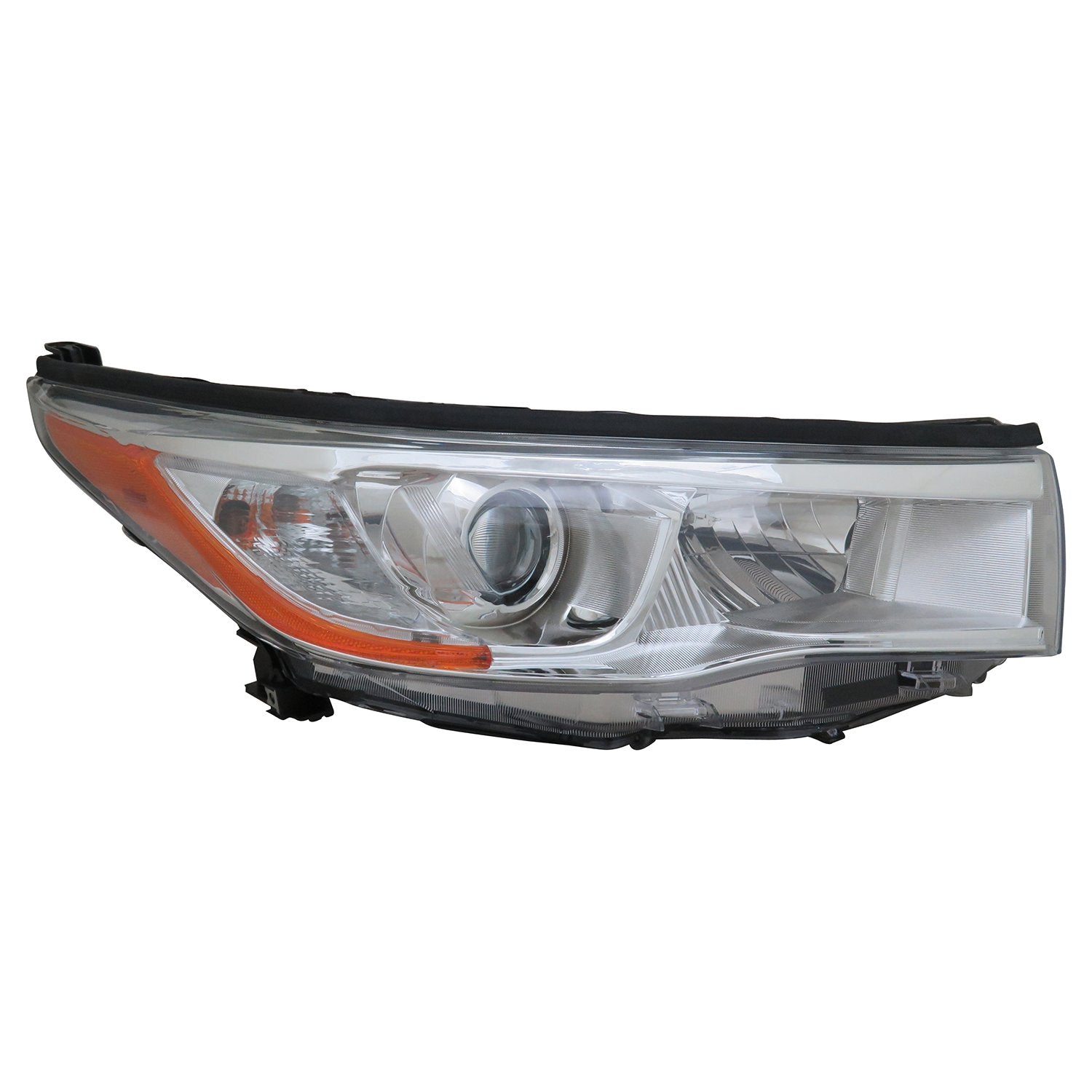 Right TYC Headlight Assembly Compatible with 2014-2016 Toyota Highlander