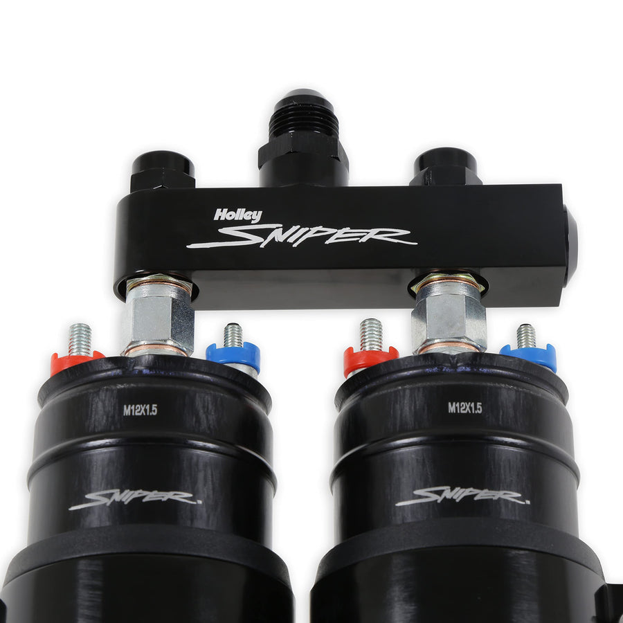 Holley 12-270 Sniper 3.5 GPM Twin Fuel Pump and Manifold Kit