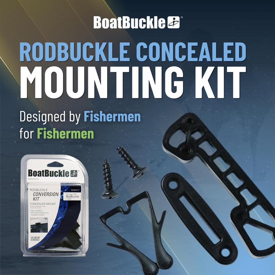 RodBuckle BoatBuckle Concealed Mounting Kit