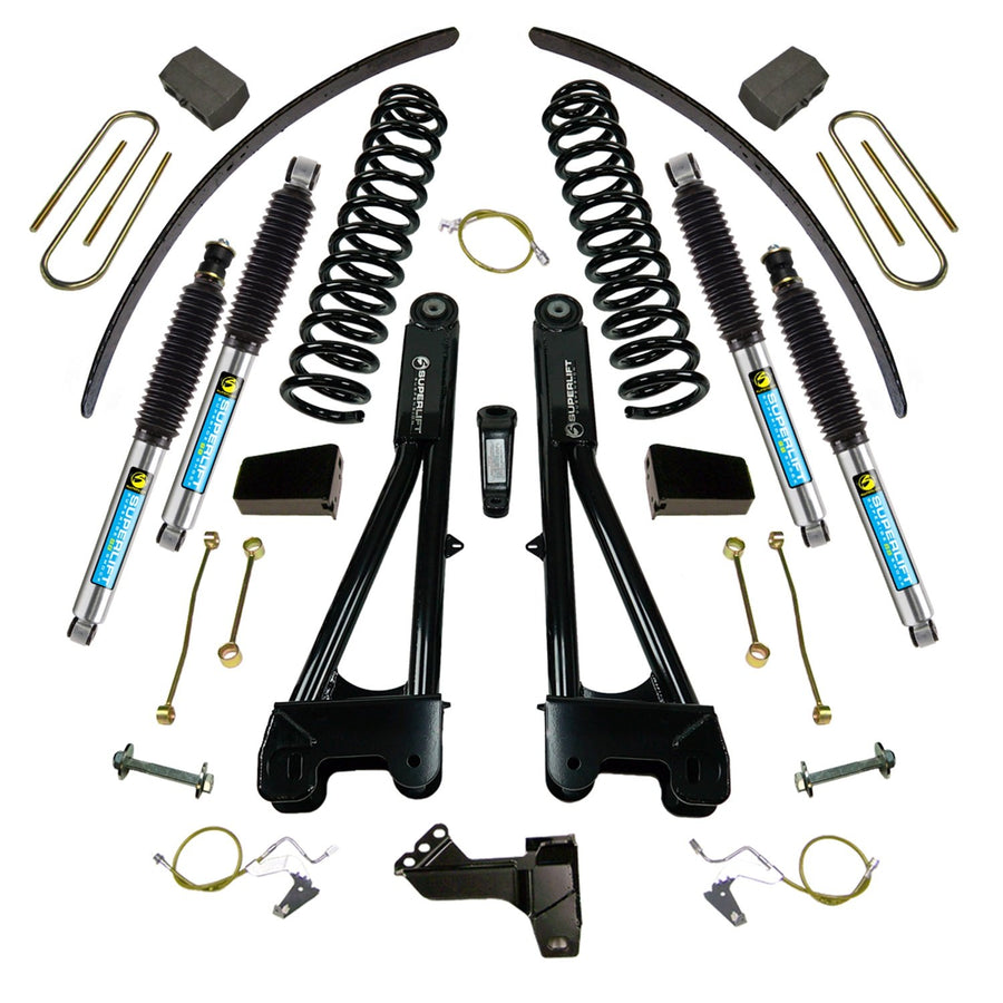 SUPERLIFT SUSPENSION RealTruck 8" Lift Kit for Ford F-250/F-350 | Complete Lift Kit with Front & Rear Bilstein 5100 Series Shocks & Replacement Radius Arms | K985B | Fits 2008-2010 Ford F-250 / F-350