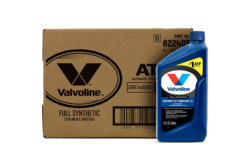 Full Synthetic Automatic Transmission Fluid Valvoline DEXRON VI/MERCON LV (ATF) 1 QT, Case of 6