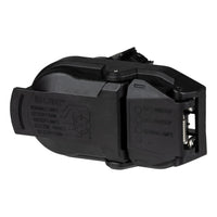 CURT 57015 Dual-Output OEM Replacement Vehicle-Side 7-Pin, 4-Pin Connectors, Plugs into Any USCAR Socket