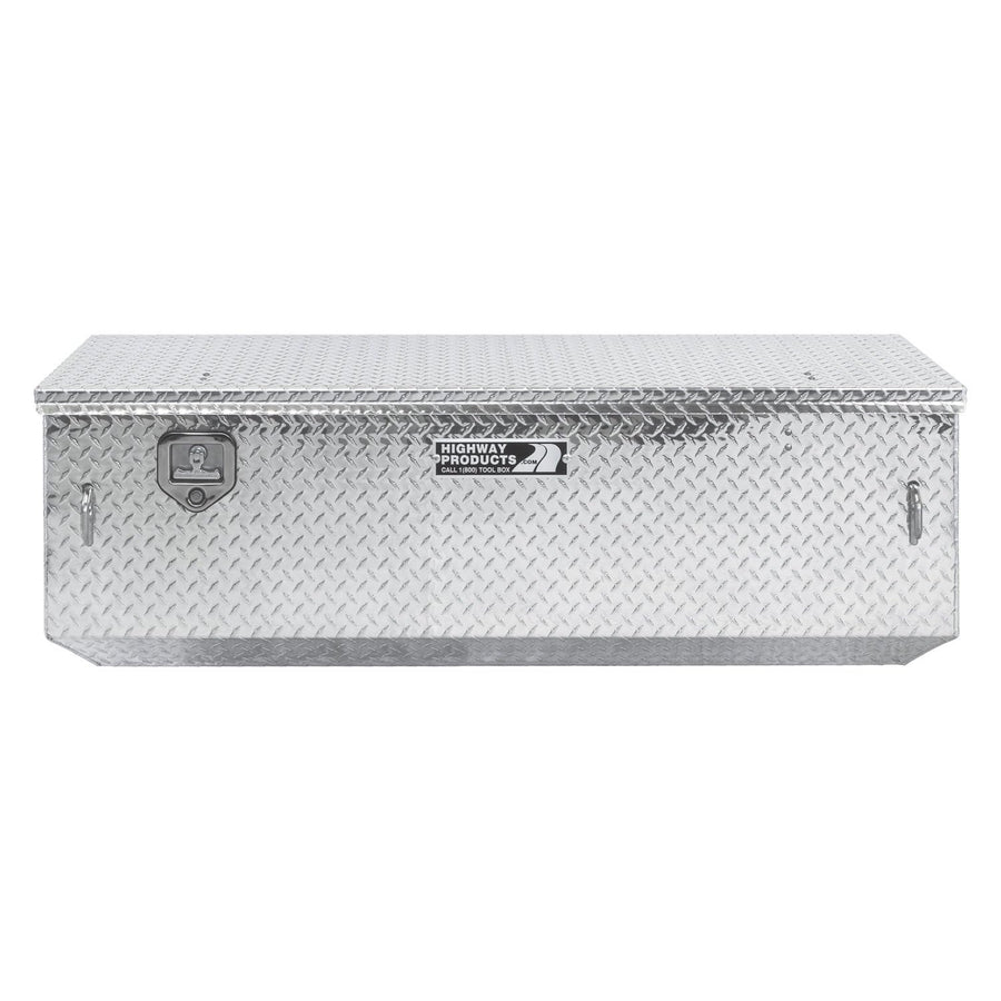 3022-005 Highway Products - Single Lid 5th Wheel Tool Box with Bright Diamond