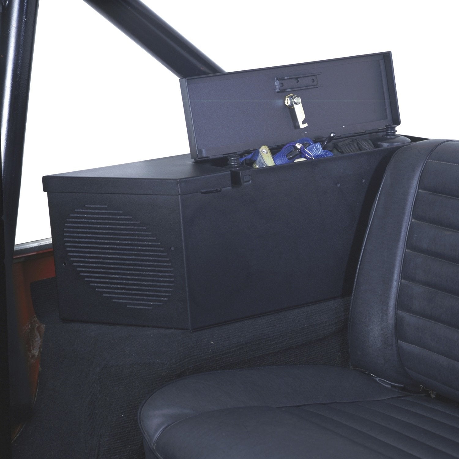 Storage Security Lockbox Set w/Roll Bar Cutout Tuffy Speaker