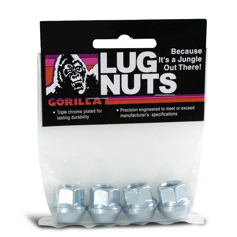 40077B Gorilla Automotive Acorn Bulge Open End Lug Nuts (7/16" Thread Size)