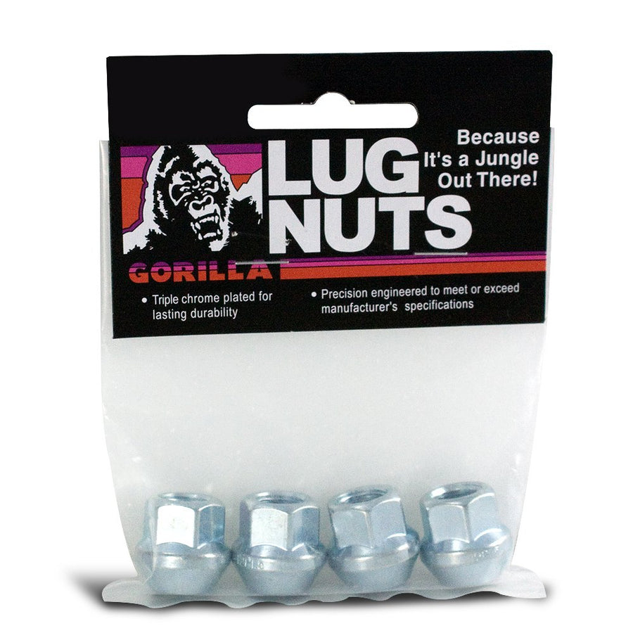 40077B Gorilla Automotive Acorn Bulge Open End Lug Nuts (7/16" Thread Size)