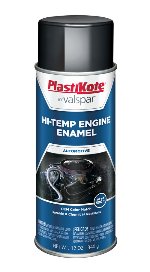 203 PlastiKote Universal Black Engine Enamel, 12 oz.