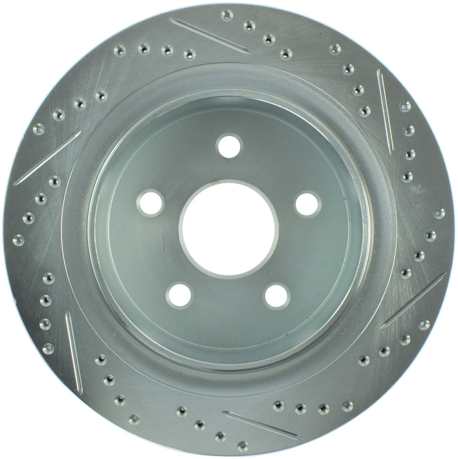 StopTech 227.67054R Rear Right Select Sport Drilled and Slotted Brake Rotor