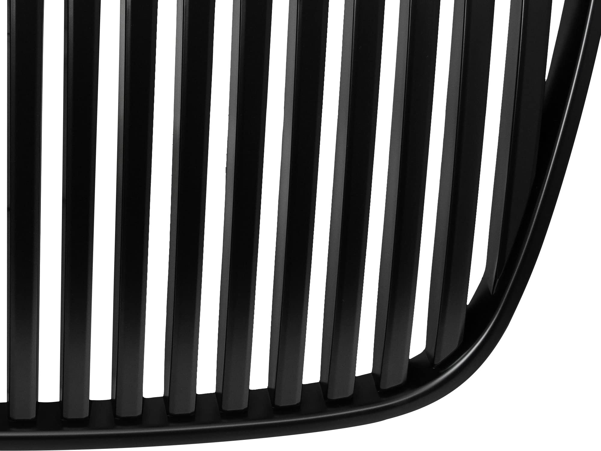 Vertical Front Hood Grille Armordillo USA 7165076 - Matte Black Fits 2011-2014 Chrysler 300/300C