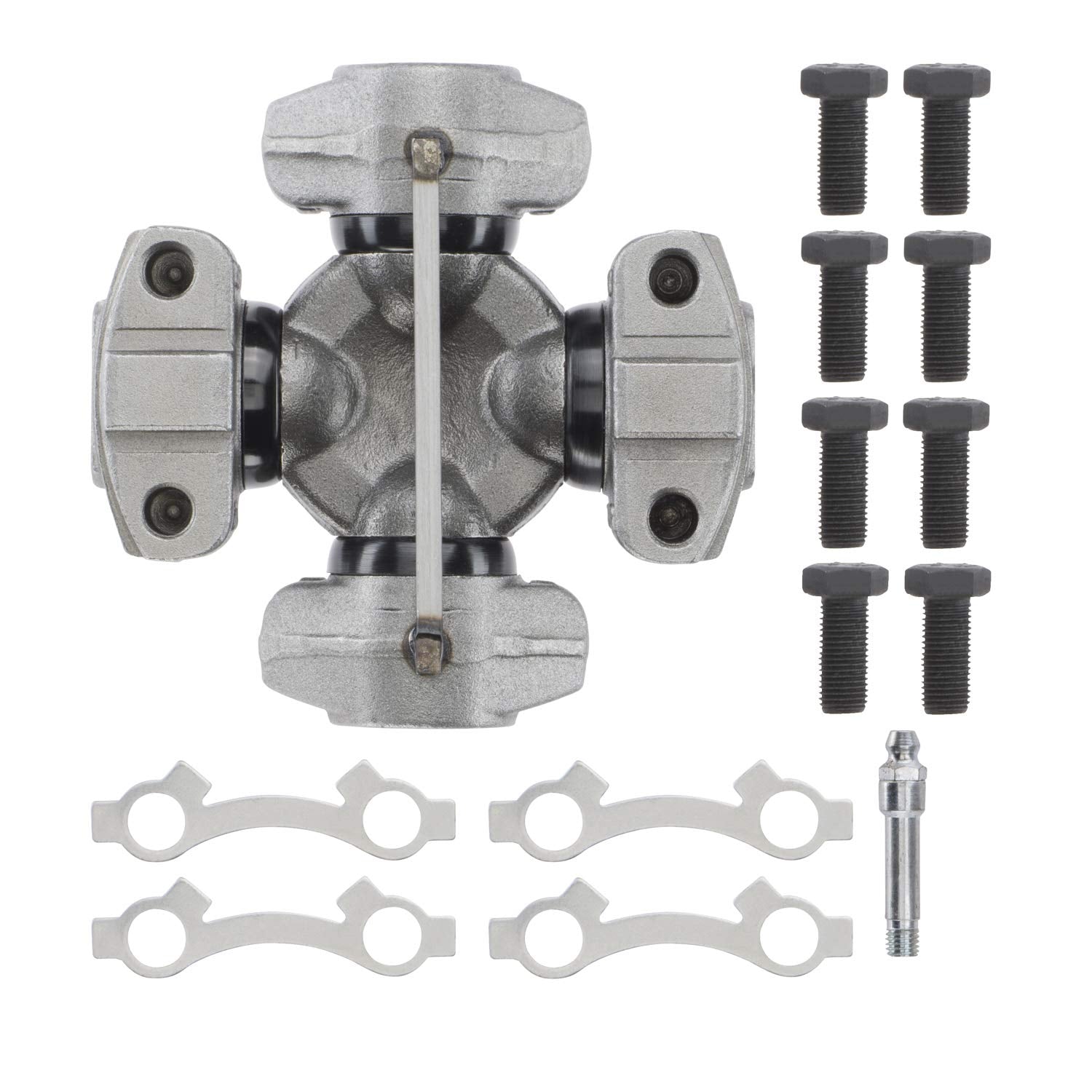 Premium MOOG Greaseable Universal Joint for Austin-Western, Cat, Clark, Dynapac, Fiat-Allis, IH & Wabco (5C - 4 LWT)