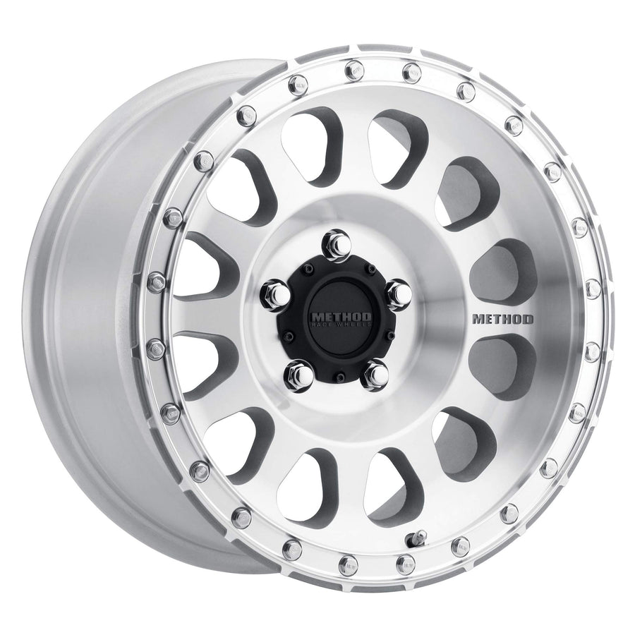 Method Race Wheels 17x8.5" Machined/Clear Coat 5x5", 0mm offset 4.75" Backspace, MR31578550300