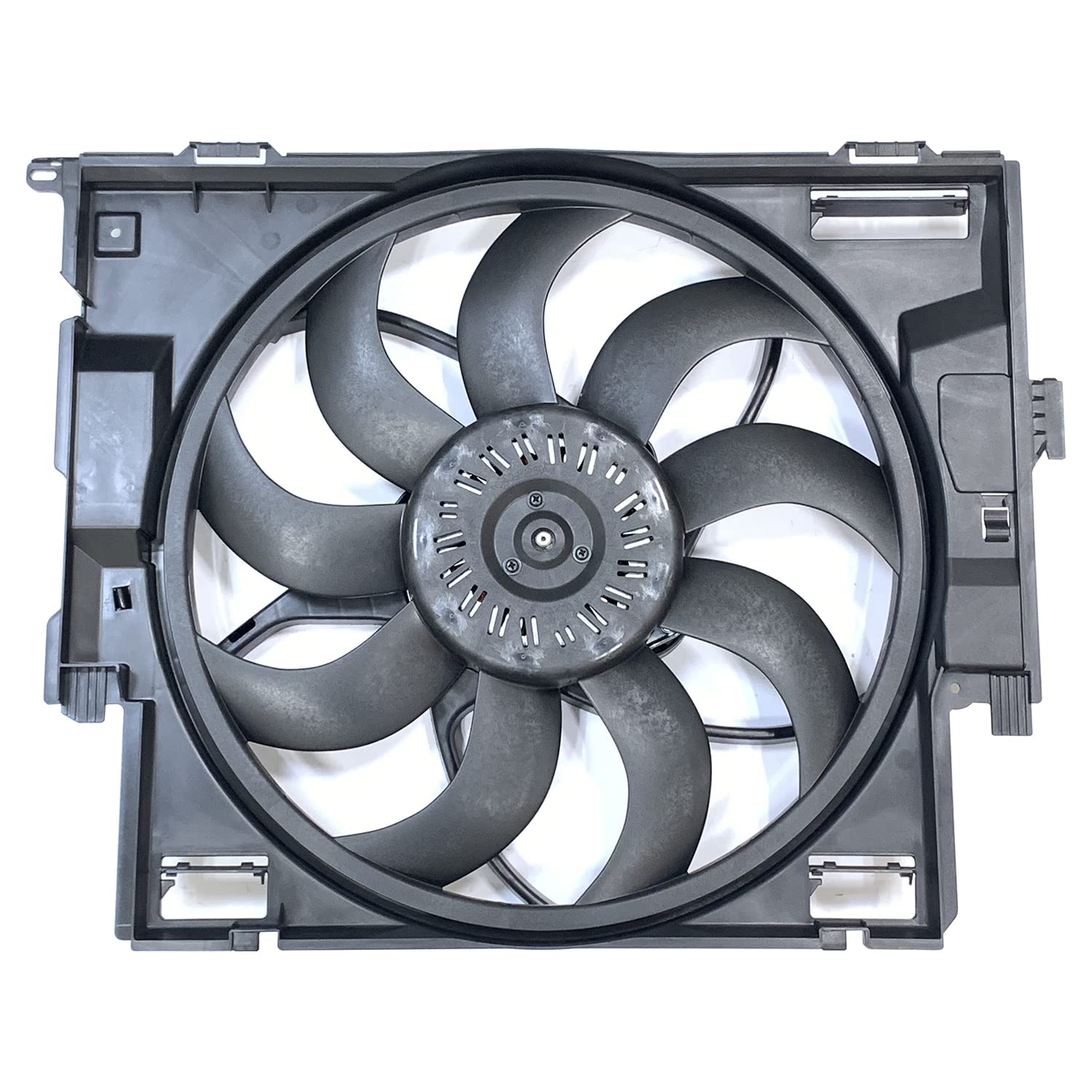 Cooling Fan Assembly TYC 624380 Compatible with 2012-2018 BMW 320i