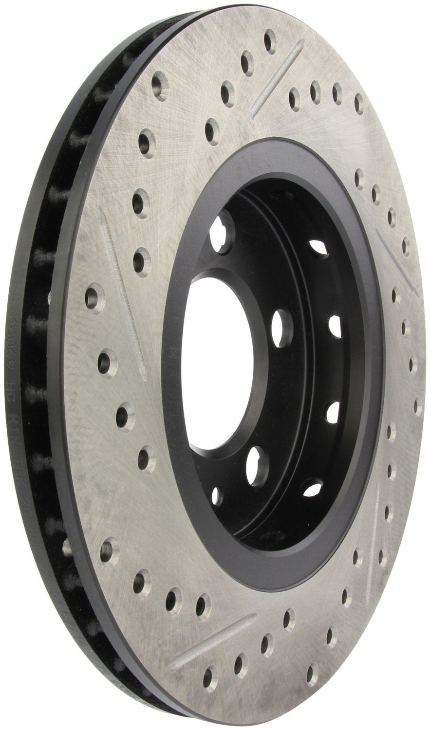Sport Drilled/Slotted Brake Rotor StopTech 127.33069L (Rear Left), 1 Pack