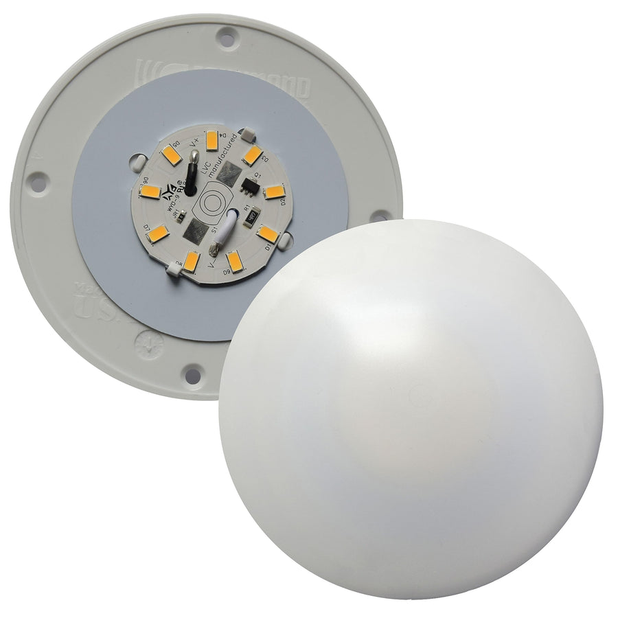 Surface Mount Fasteners Unlimited 001-1050 Round LED Ceiling Light - No Switch, 4.5" Diameter x 0.75" Height