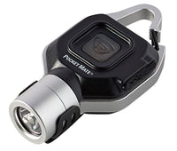 Pocket Mate Streamlight 73300 325-Lumen Keychain/Clip-on USB Rechargeable Flashlight, Silver