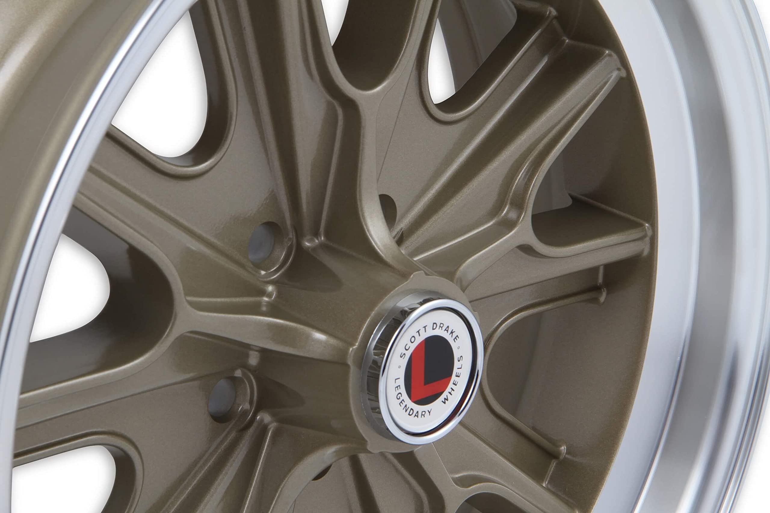 15X7 Legendary Wheel - 'Hb5' Alloy Rim-5Lug-Gold (LW90-50754F)
