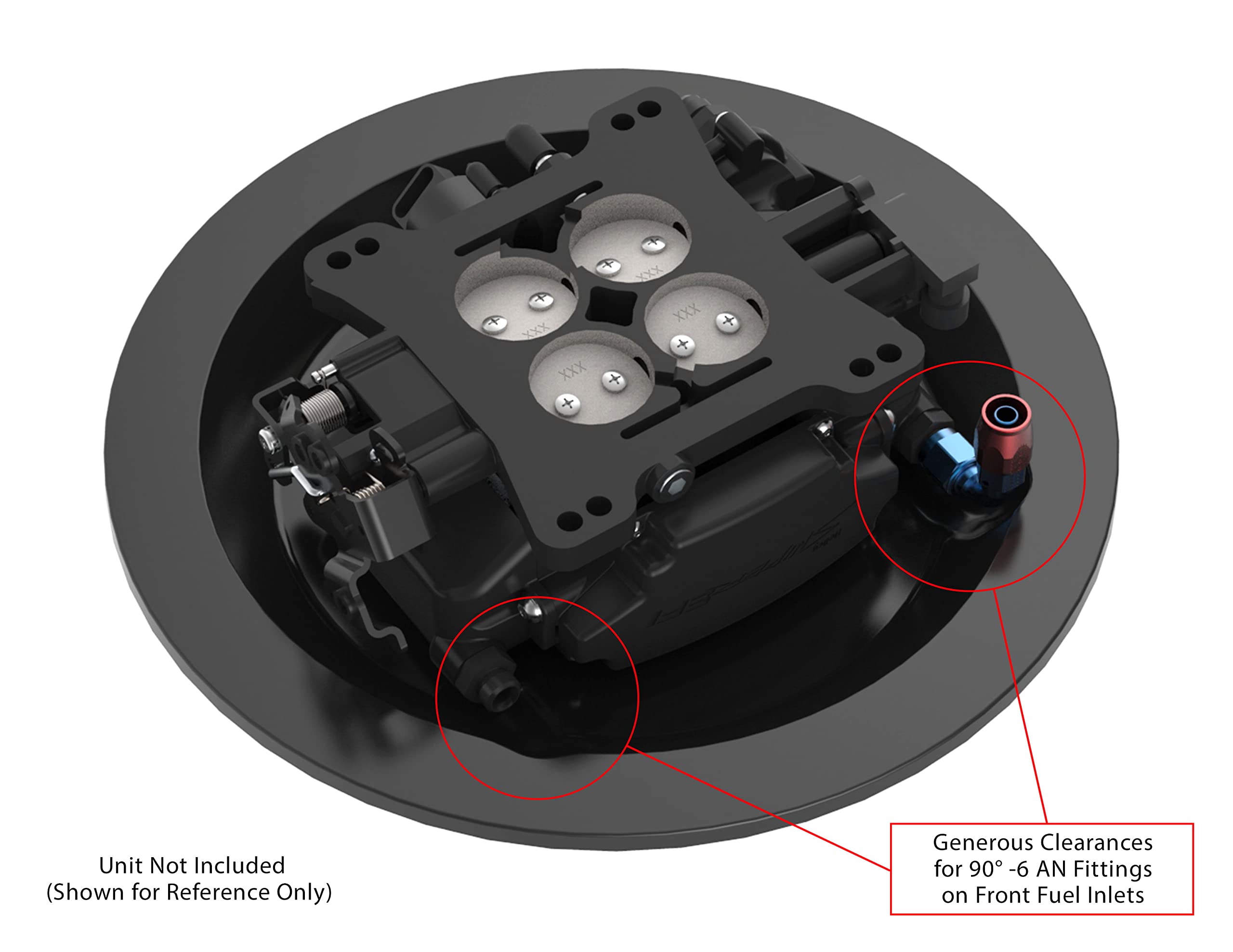 Air Cleaner Drop Base Sniper EFI 120-511 - Black