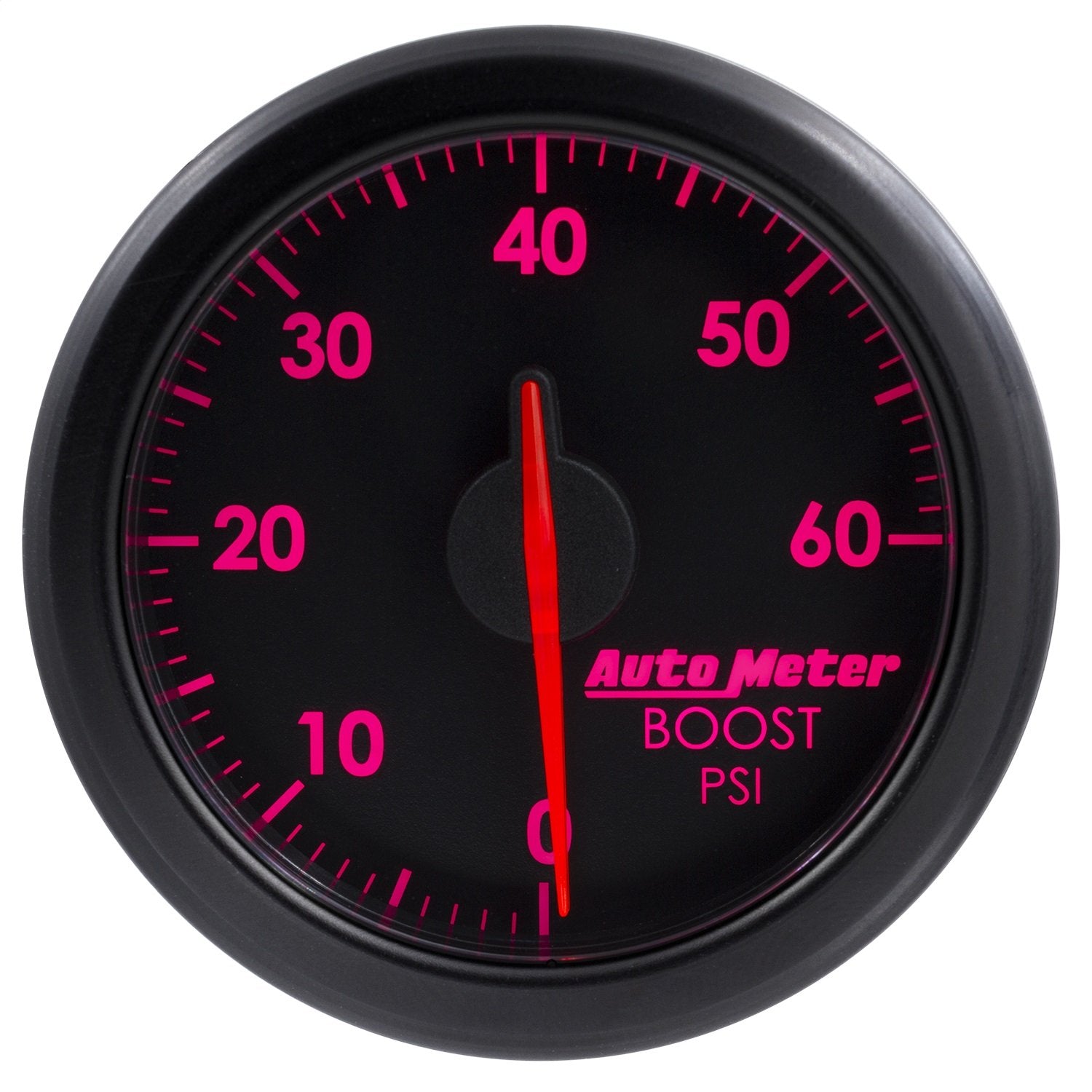 AutoMeter 9160-T 2-1/16" Boost, Airdrive, 0-60 Psi, Black