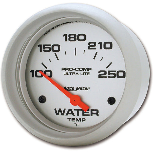 Ultra-Lite Auto Meter 4437 Electric Water Temperature Gauge