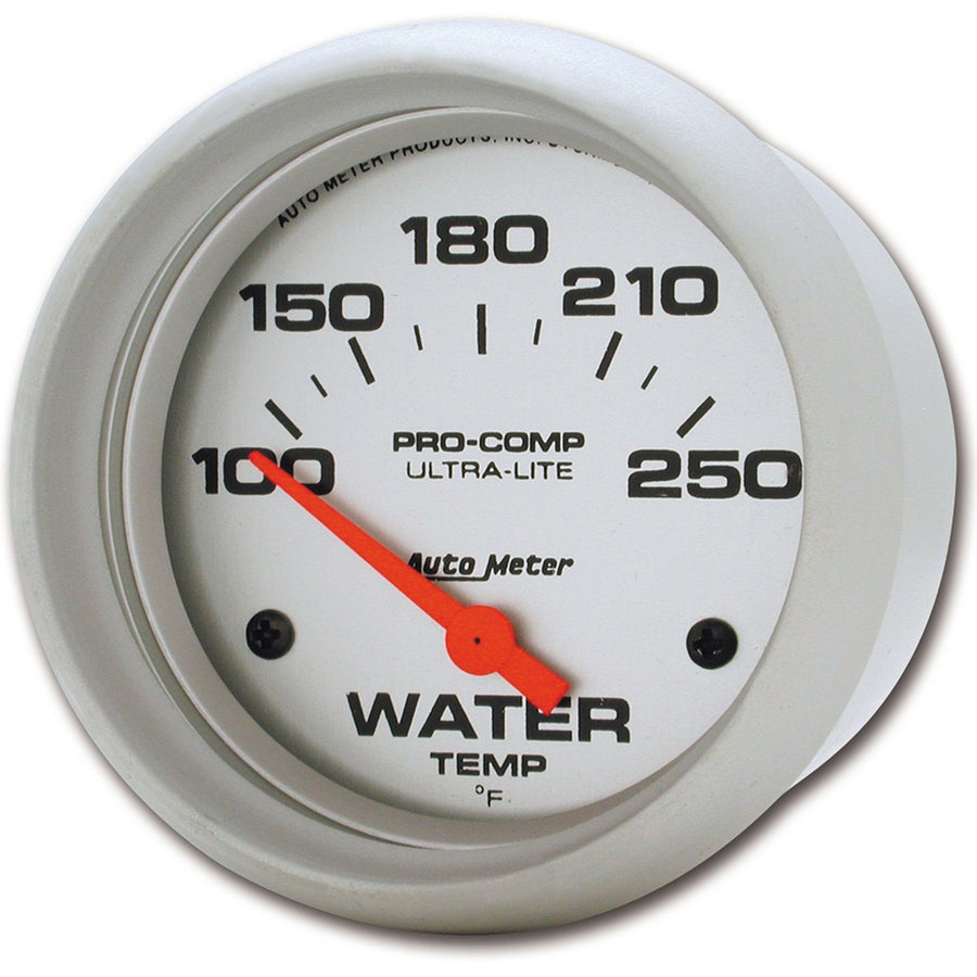 Ultra-Lite Auto Meter 4437 Electric Water Temperature Gauge