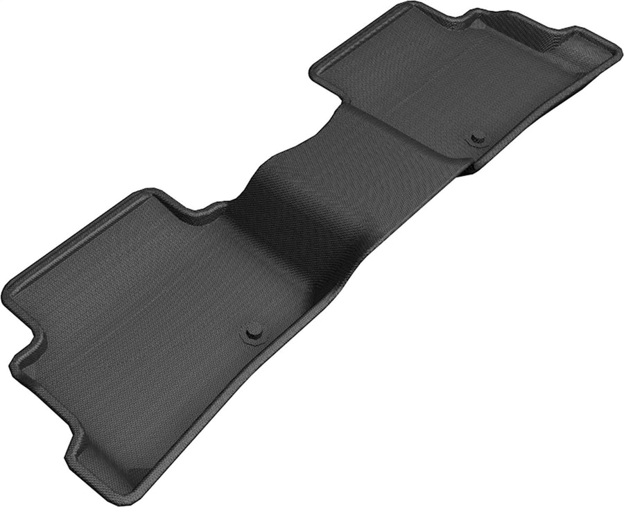 3D MAXpider Kagu Custom Fit Floor Mat (Black) Compatible for Hyundai IONIQ Electric 2017-2021 - Second Row