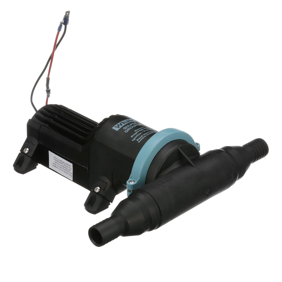 Whale BP4572 Gulper Mk 1 Grouper Fishbox Discharge Pump, 12V DC, 10 Amps, 1-Inch or 1 ½-Inch Hose Connections, 5.8 GPM Flow Rate