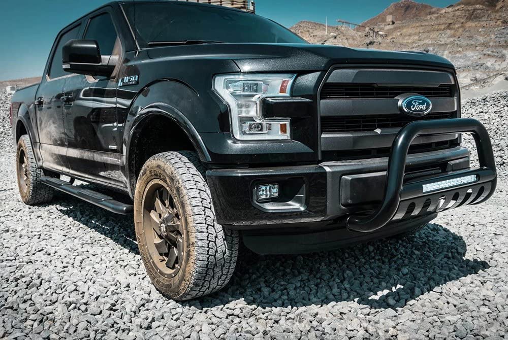 LED Bull Bar Black Steelcraft 90-70450 LED Bull Bar