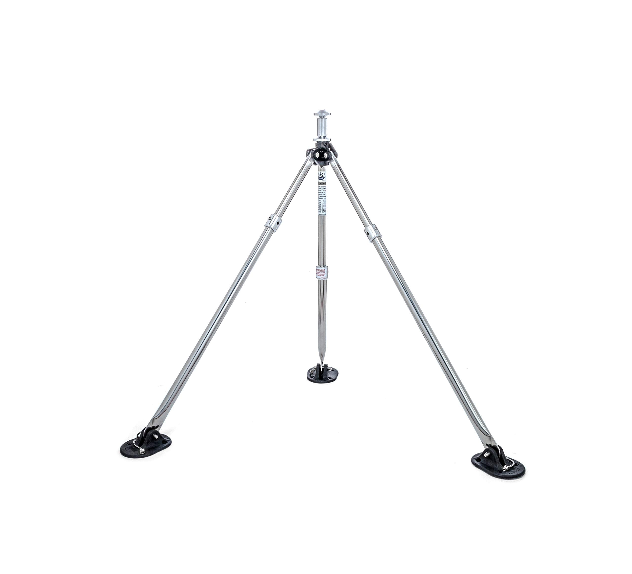 Attwood Pro-Swivel Aluminum Adjustable Height Ski Pylon, 28-Inch to 33-Inch SP-96008