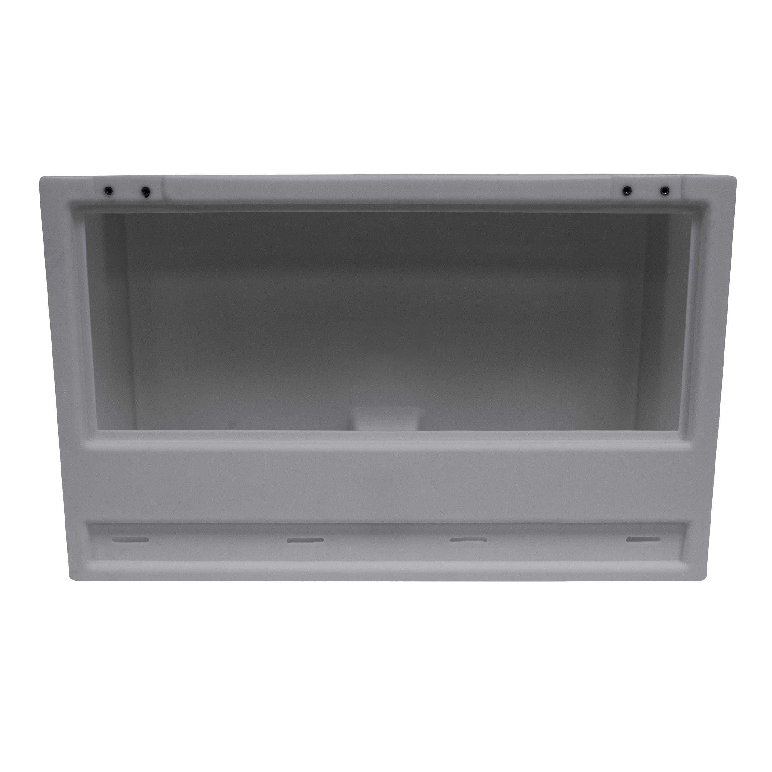 DLX Series Wise 8WD100-1B-221 37" Pontoon Bench Seat - Base Only - Grey