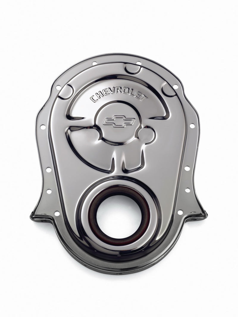 Chrome-Plated Steel Proform Timing Chain Cover 141-216