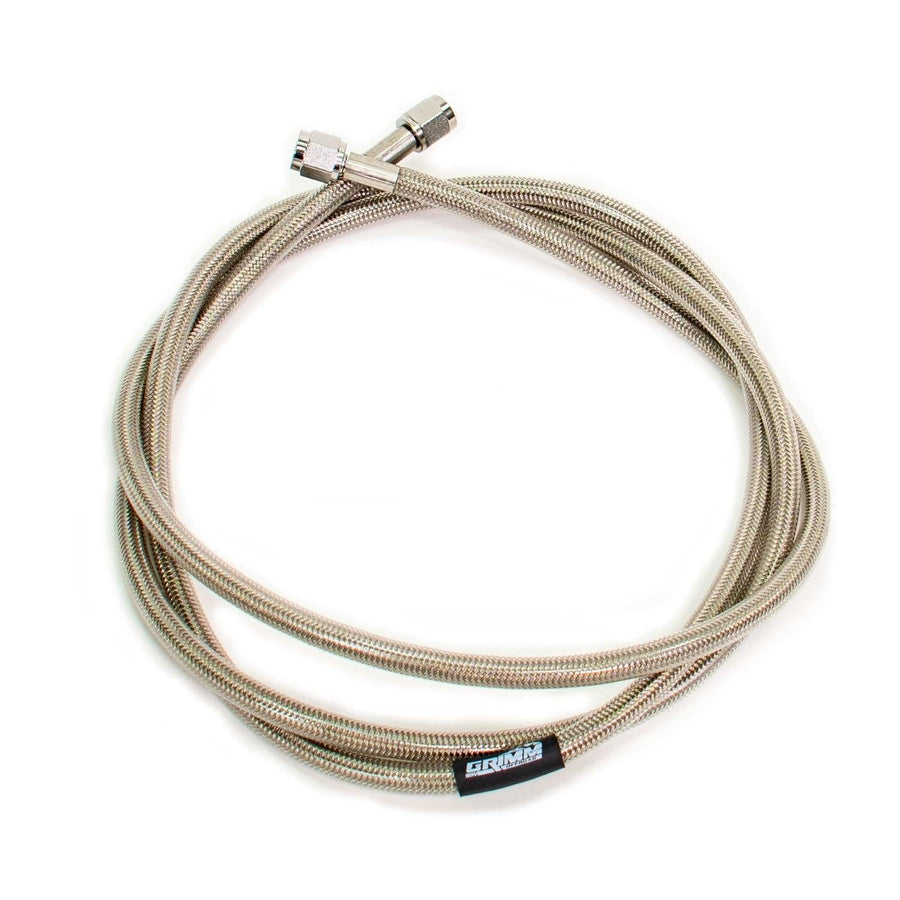 Offroad Grimm Stainless Steel Air Hose for Air Compressors, 80 inch lines w/JIC-04 swivel fittings