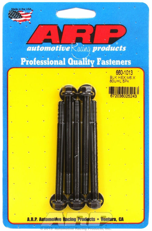 Hex Bolt ARP (660-1013), Black Oxide