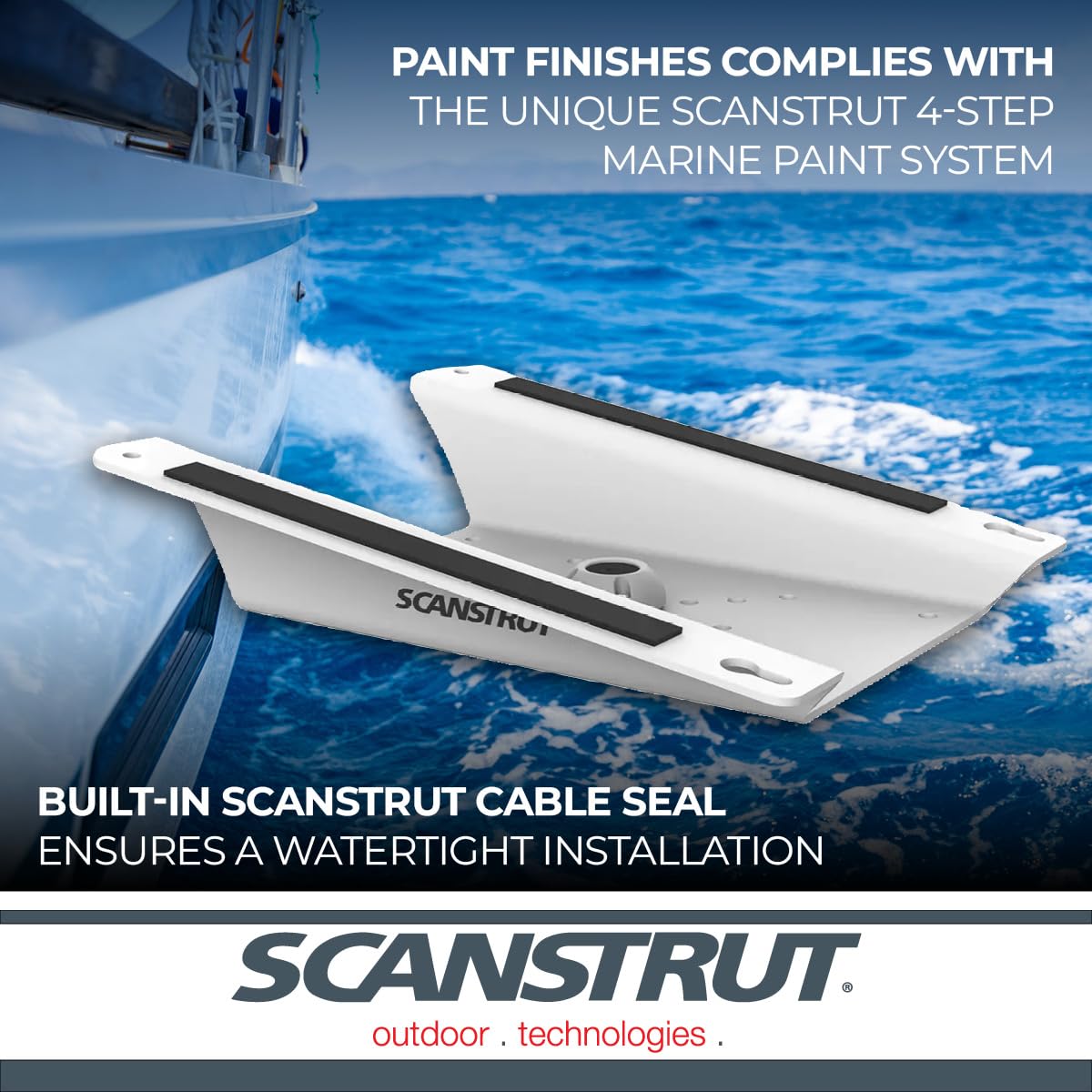 Flat High-Performance Aluminum Wedge for Starlink Scanstrut - 8°